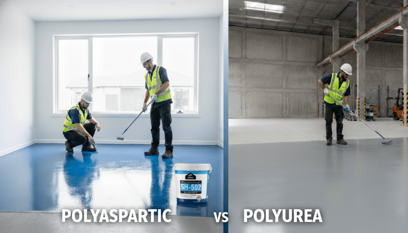 Polyaspartic vs Polyurea