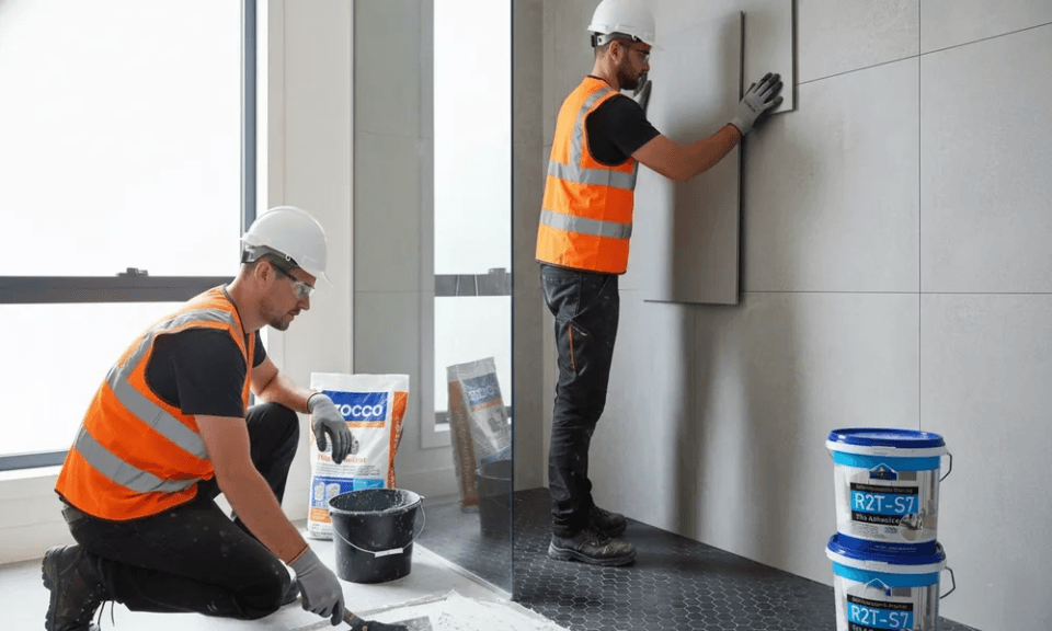 Tile Adhesive Showers
